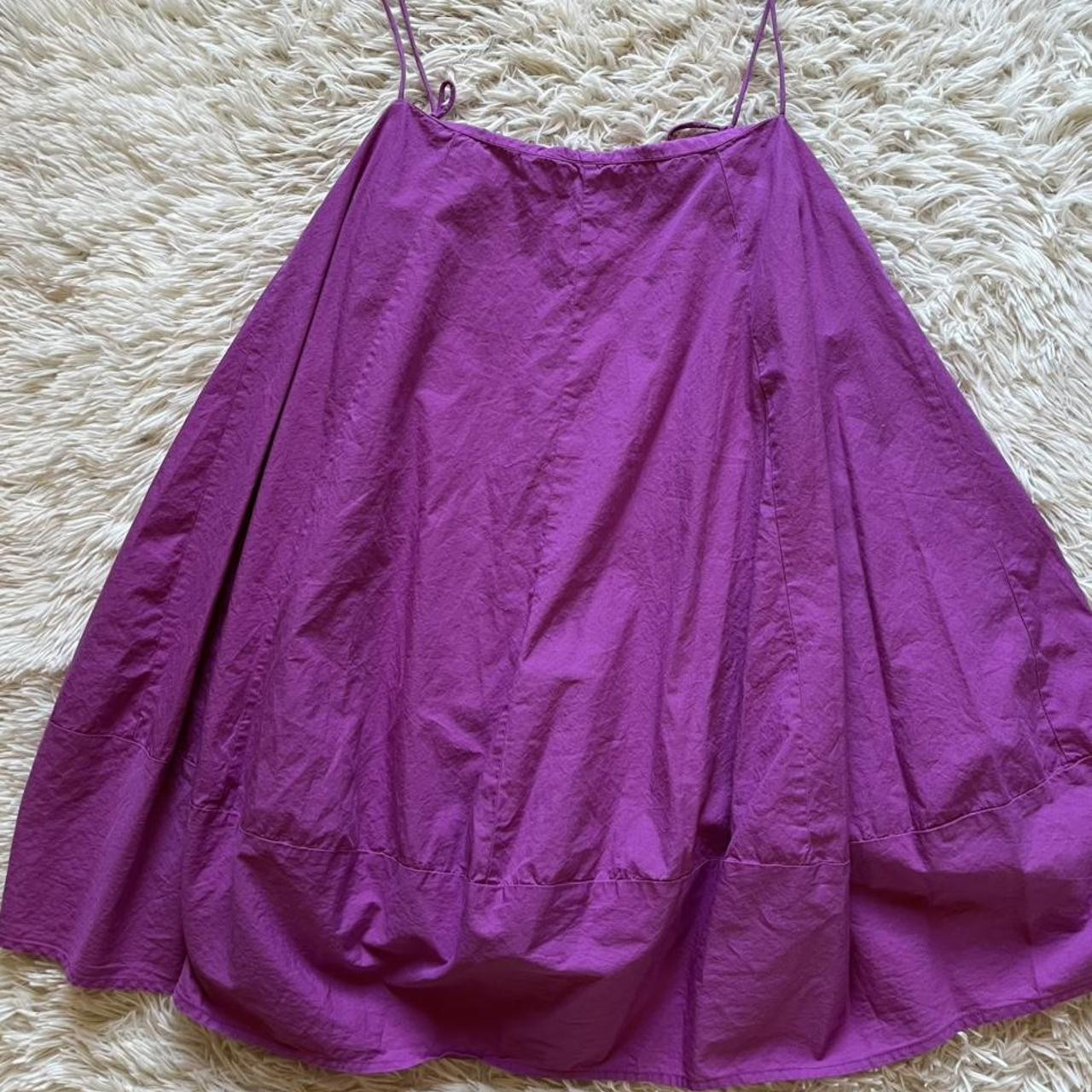 Free People Women's Dress - Purple/Pink - L | Depop US