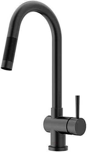 VIGO VG02008MB Matte Black Pull-Down Kitchen Faucet | Amazon (CA)