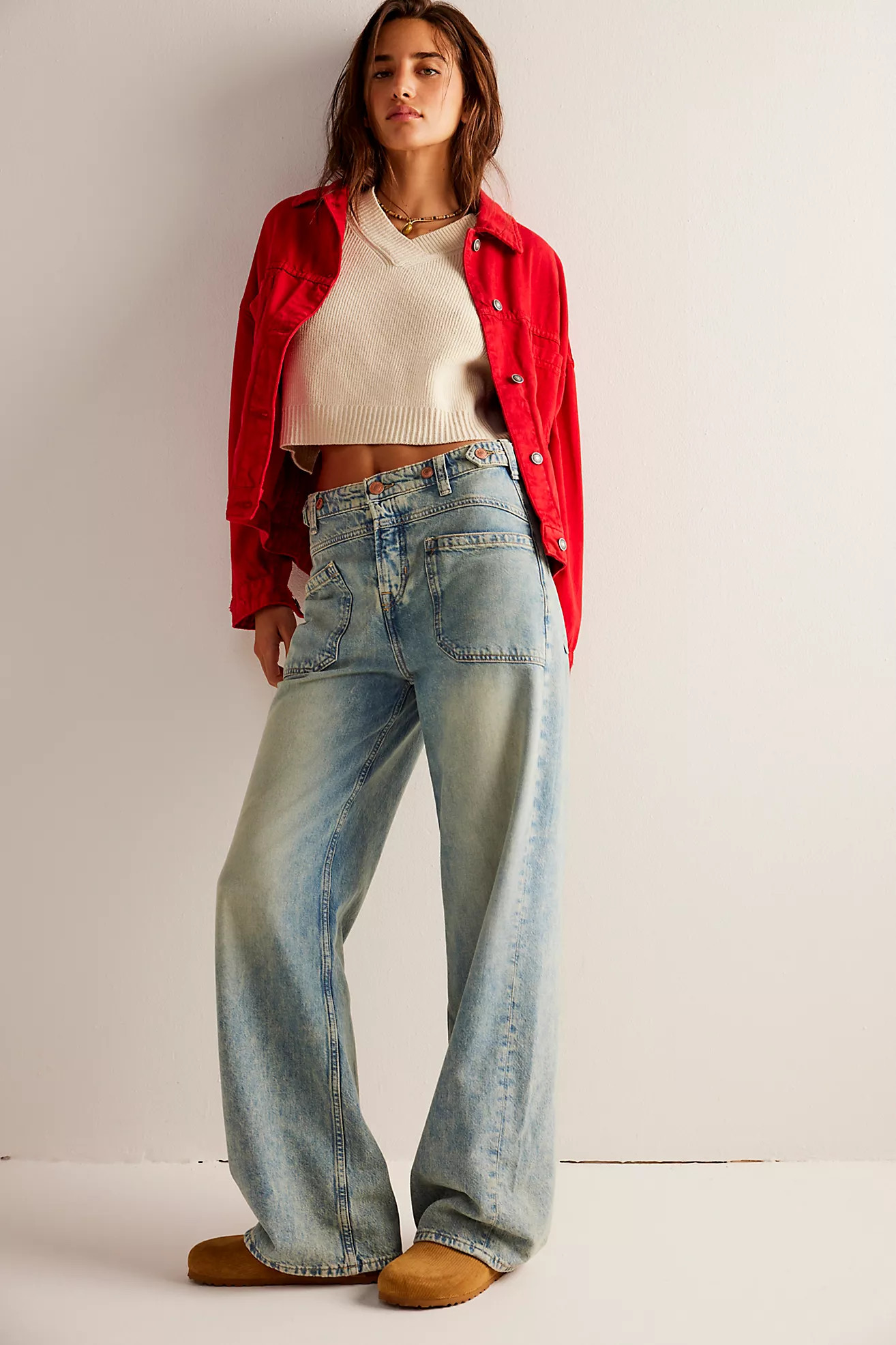We The Free Palmer Cuffed Jeans | Free People (Global - UK&FR Excluded)