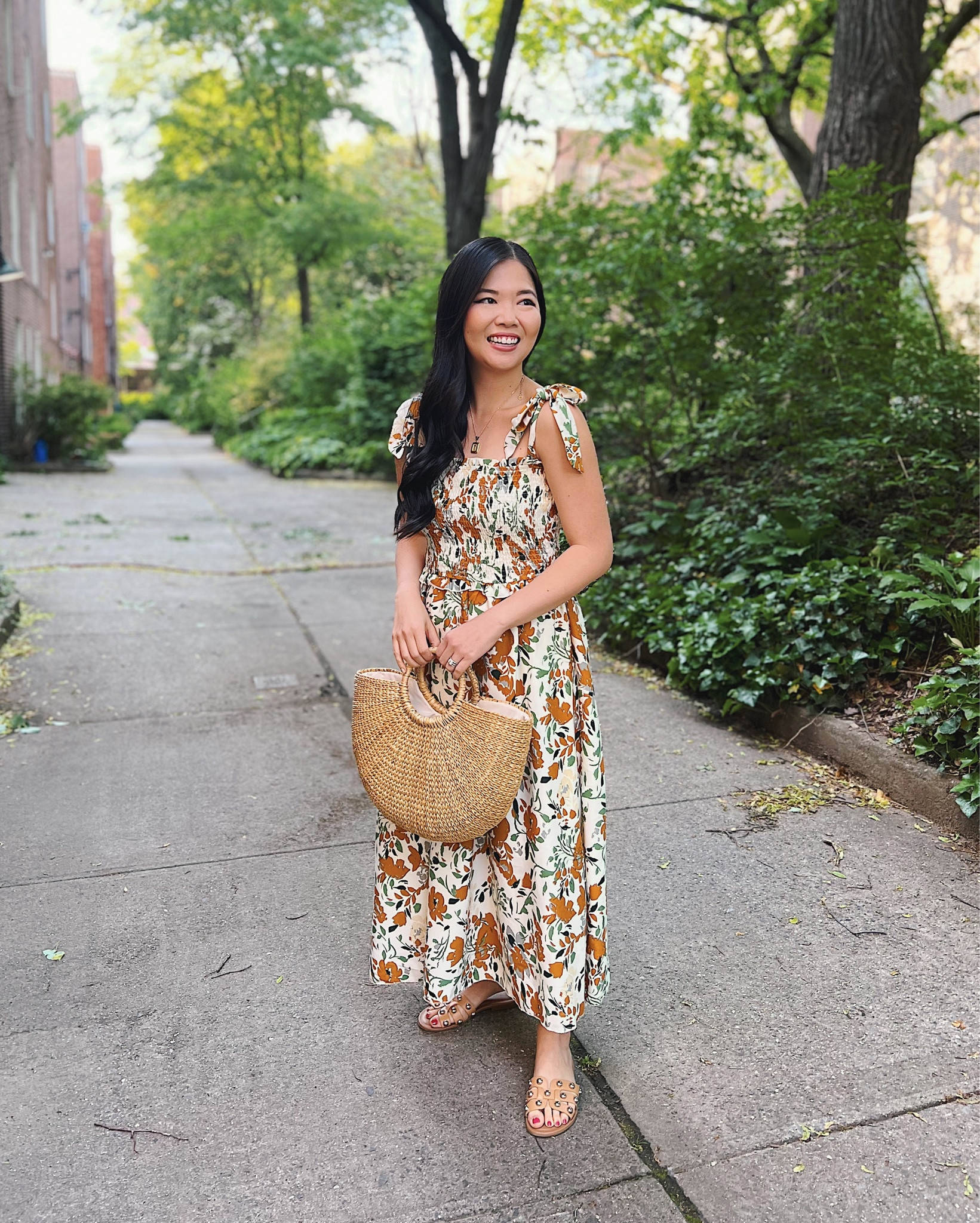 Yellow floral dress (S)
Floral tie strap dress
Straw bag
White sandals
White slide sandals
Amazon dress
Amazon fashion
Summer dress
Vacation dress

#LTKunder50 #LTKSeasonal #LTKFind