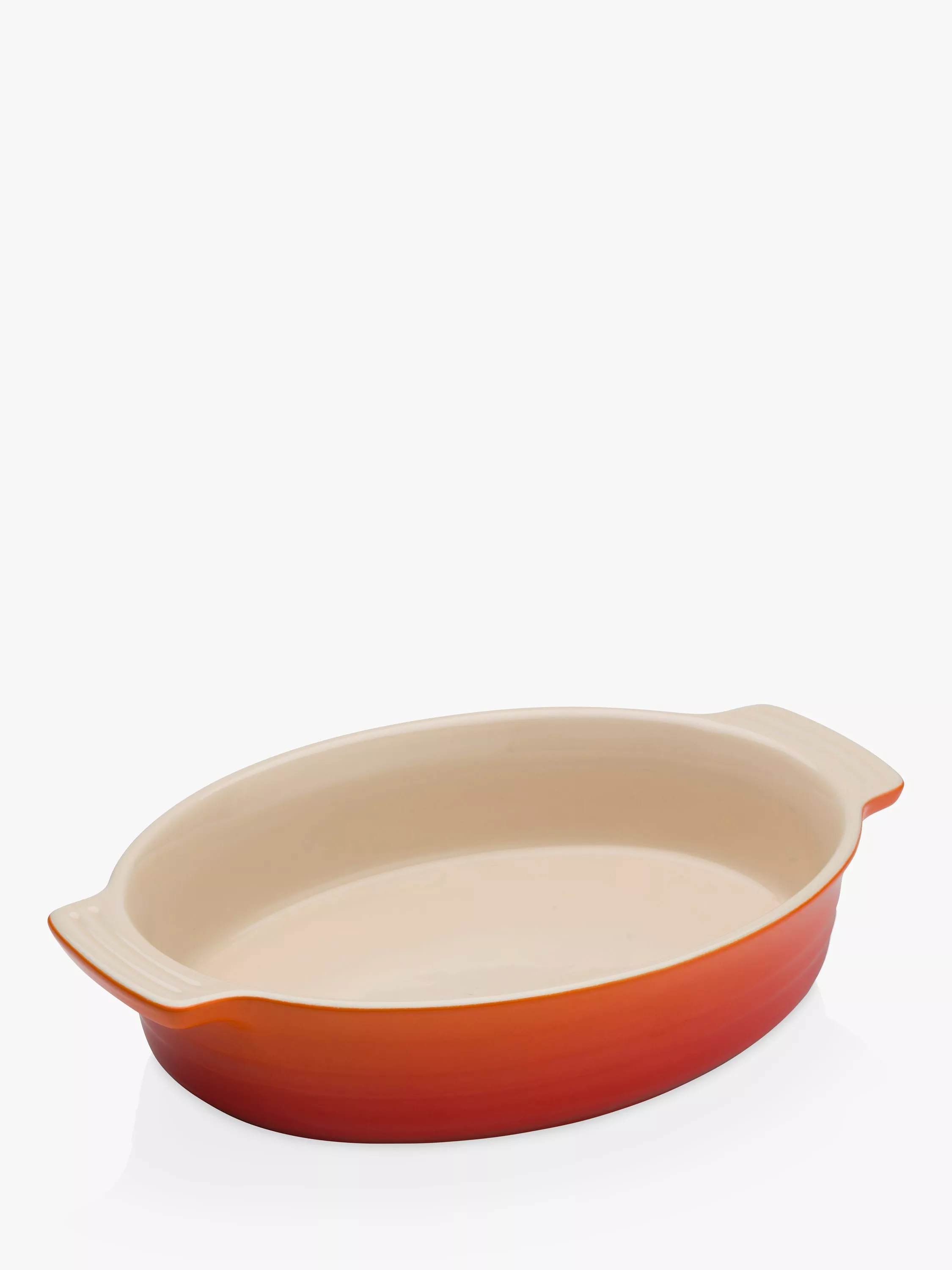 Le Creuset Stoneware Oval Oven Dish, 27cm | John Lewis (UK)