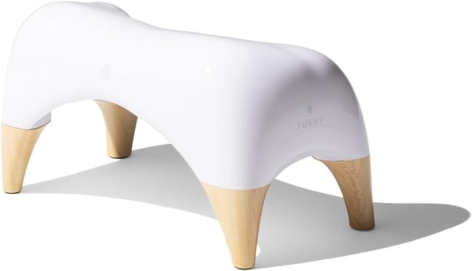 TUSHY Ottoman: A Premium Toilet Stool for The Bathroom, Modern Sleek Design | Squatting Position ... | Amazon (US)