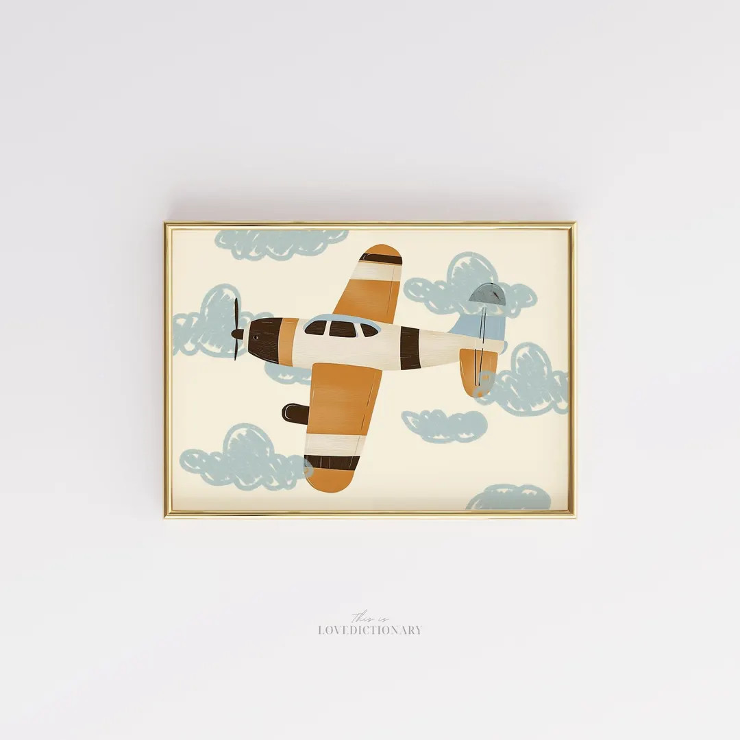 Nursery Wall Art for Kids, Cute Illustration for Playroom, Toddler Room Poster, Baby Room Decor, ... | Etsy (US)