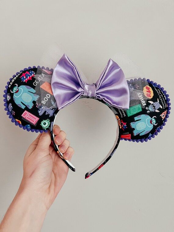 Monsters Inc Themed Minnie Ears | Etsy (US)