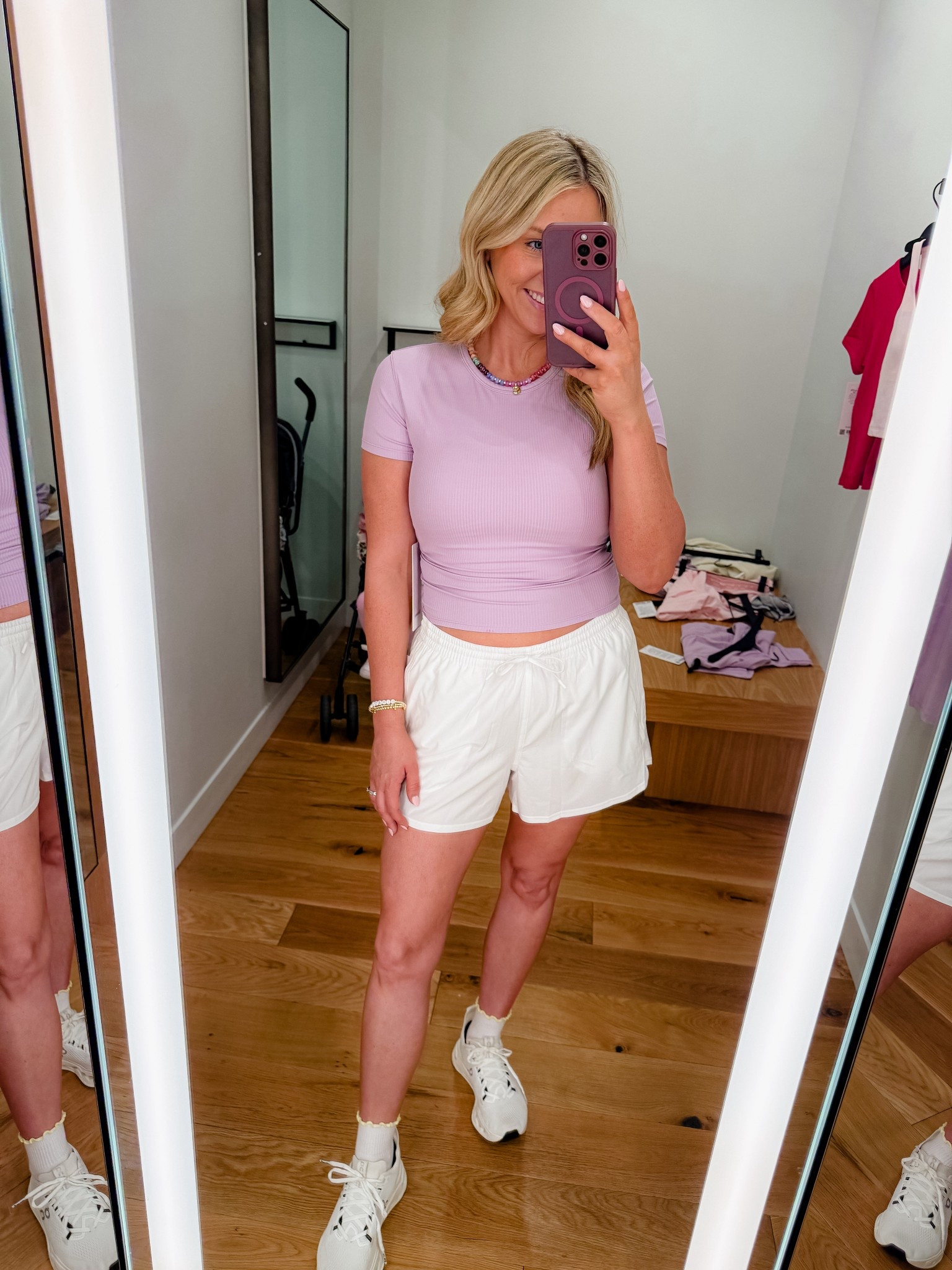 This top is so pretty and love the cut out! Wearing a size M/6

#LTKActive