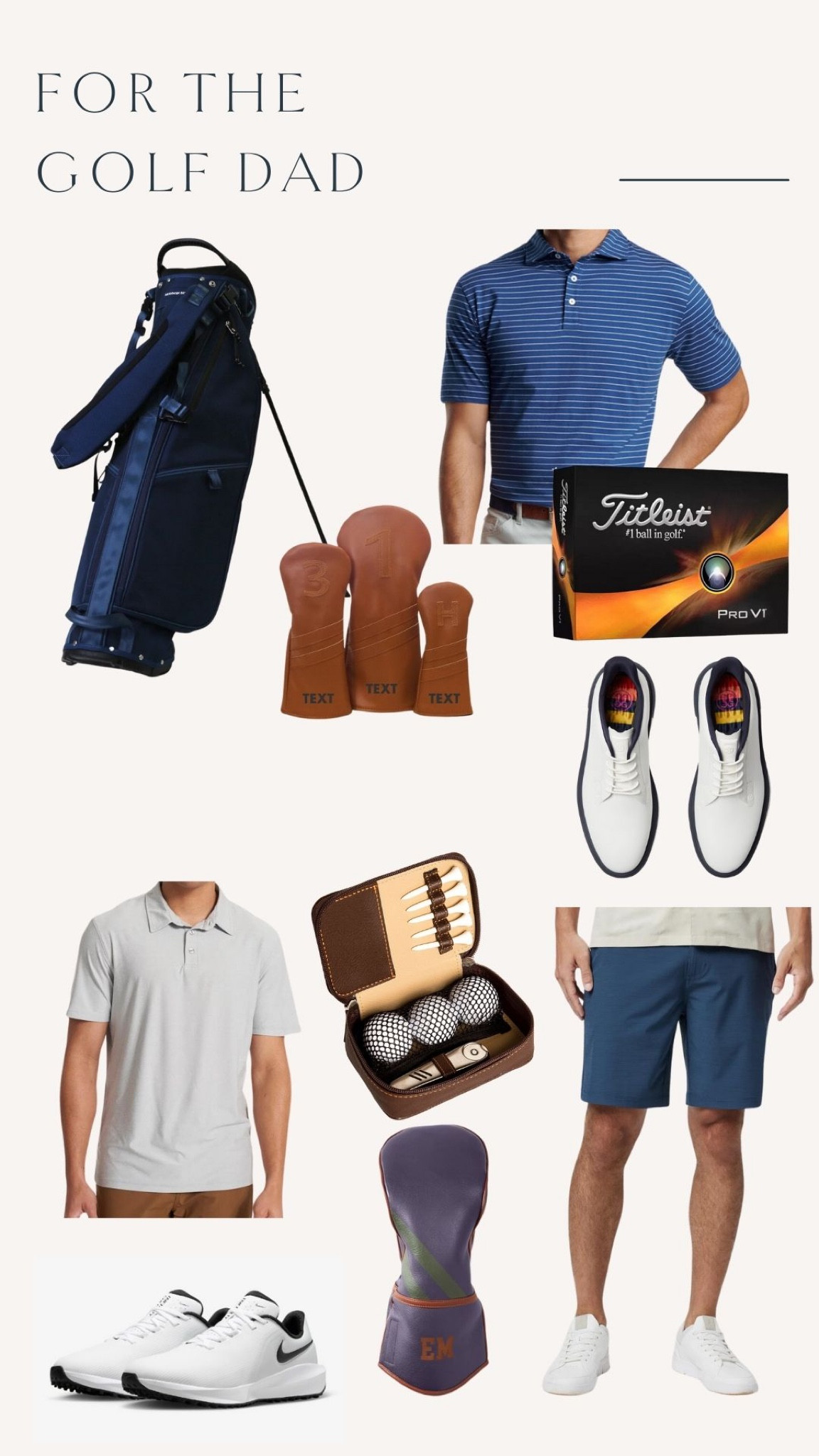 For the golfing dad - our favorite Hudson Sutler golf bag is available on their website or through your local pro shop - just ask them to get it for you!  

#LTKGiftGuide