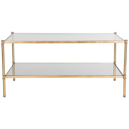 Ruby Coffee Table - Gold | One Kings Lane