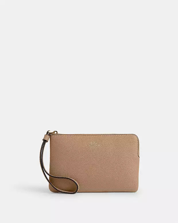 Corner Zip Wristlet | Coach Outlet US