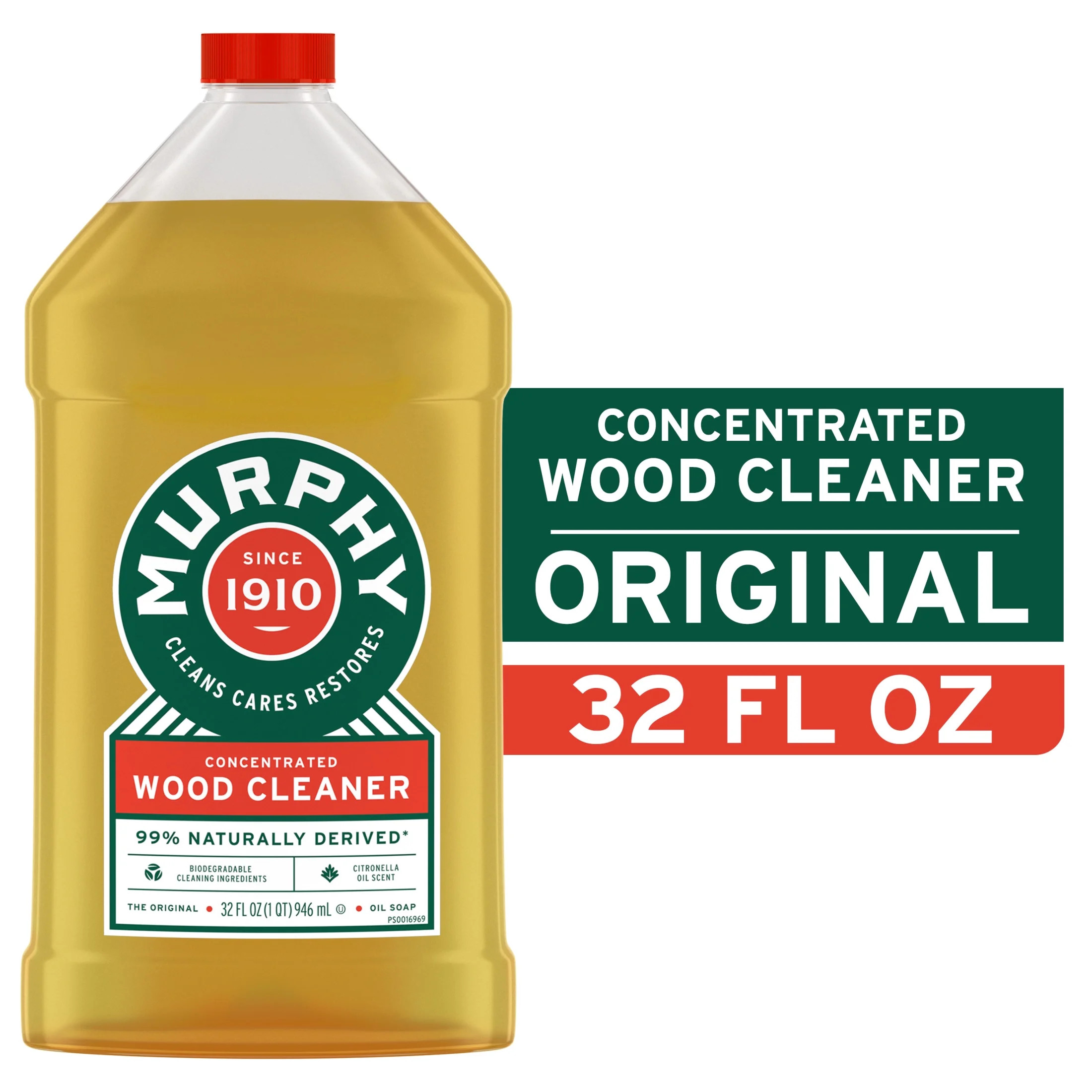 Murphy Oil Wood Surface Household Cleaner, Original, 32 Fluid Ounce | Walmart (US)