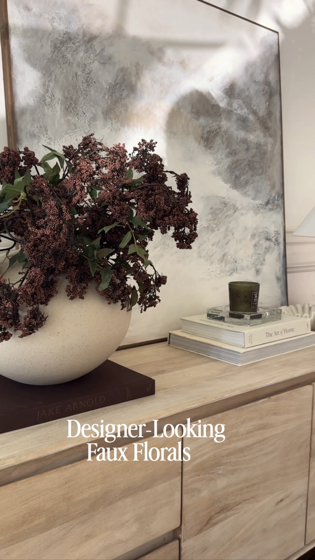 If it looks designer but came from Amazon… I probably found it. 🤍

These faux florals are one of those finds that instantly make a space feel more elevated. They’re the perfect way to start transitioning into early fall without going all in on pumpkins, and they look beautiful styled on their own or mixed with fresh stems.

Follow for designer-looking home finds without the designer price.

#falldecor #fauxflorals #amazonhome

#LTKHome #LTKSaleAlert #LTKSeasonal