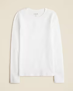 Perfect-fit long-sleeve crewneck T-shirt | J. Crew US