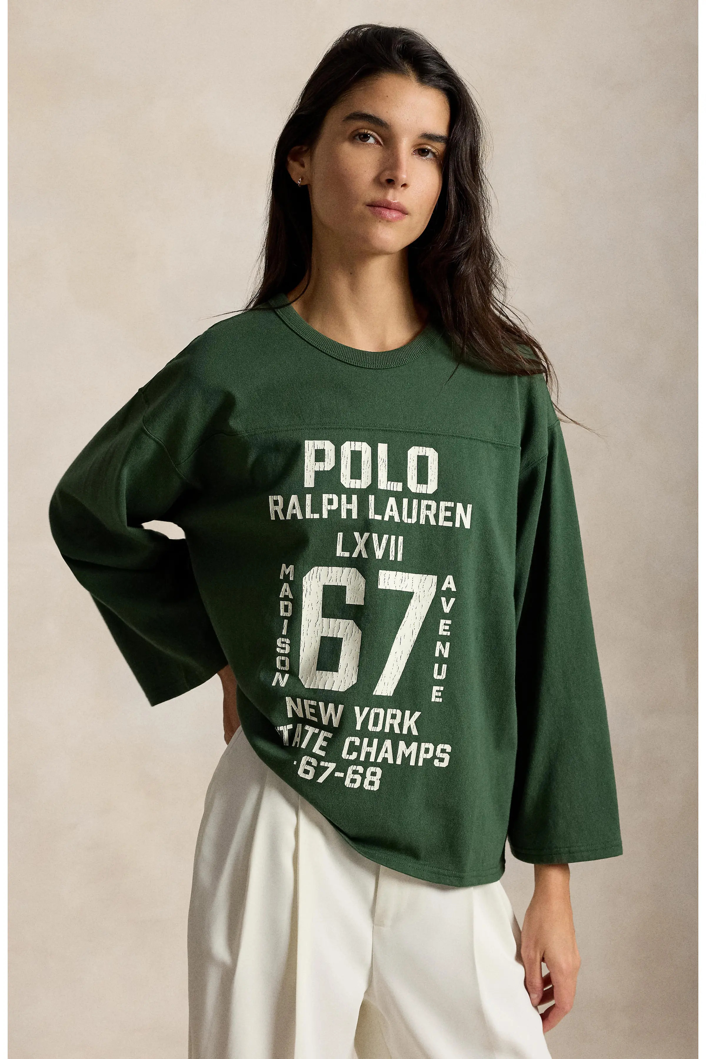 Polo Ralph Lauren Cotton Graphic T-Shirt (Women) | Nordstrom | Nordstrom