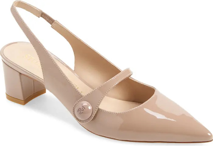 SW 50 Block Slingback Pump (Women) | Nordstrom