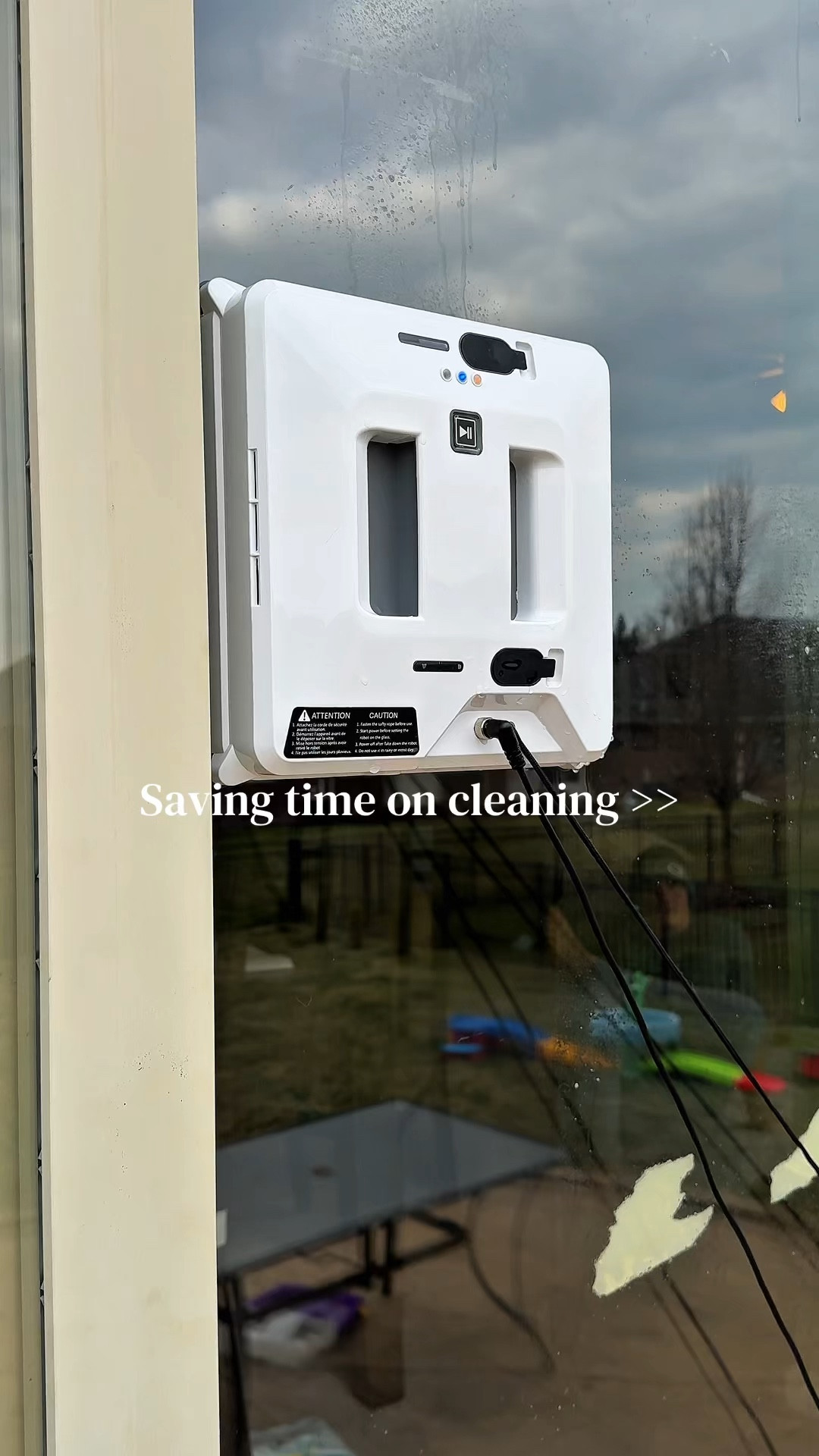 Robot Window Cleaner Saves Me So Much Time on Cleaning Windows 

#LTKHome