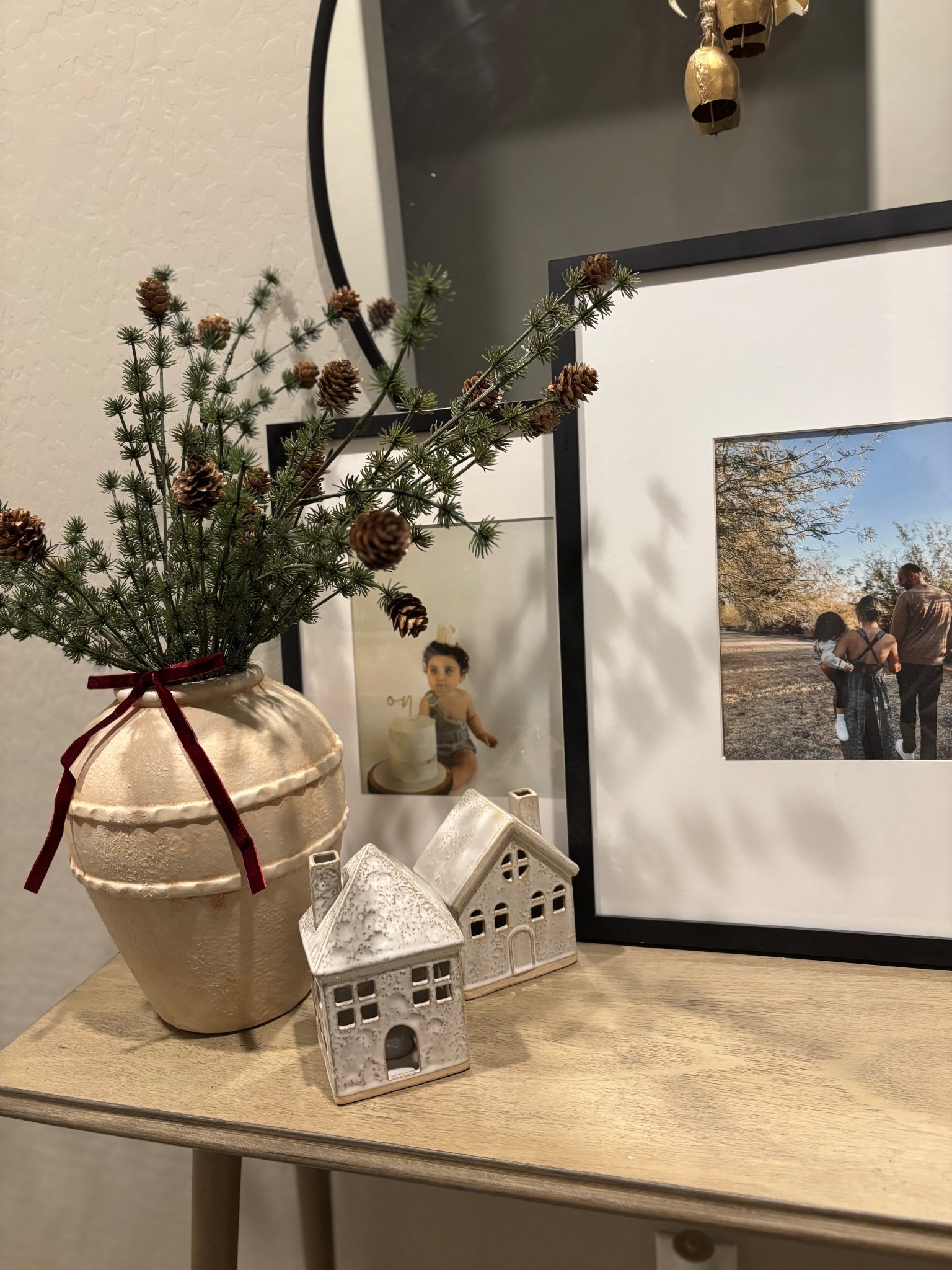 Entryway Christmas decor ✨ 

#christmasdecor #christmas #entryway #christmasentryway #vase #christmasstems #candleholders #frames #photoframes #consoletable #holidaydecor #targetfinds #targerchristmas #mcgeeandco #hearthandhand #targetsale 

#LTKSeasonal #LTKHome #LTKHoliday