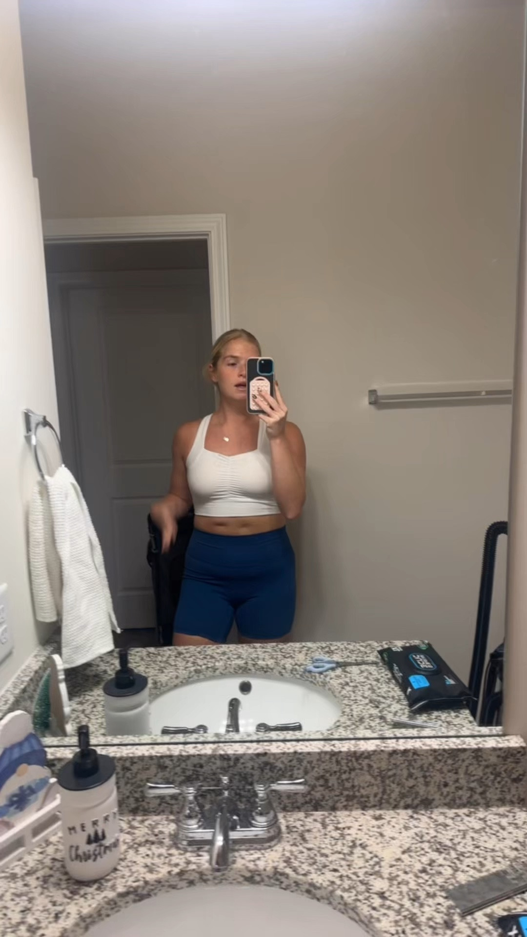 This sports bra comes in white & black & will be your new favorite one to reach for! Also linking these Yunoga shorts that we have in every color & I wear on the daily because they don’t have a front seam🙌🏼use KAYLEE at checkout to save on your purchase at Buffbunny!

#LTKFitness #LTKFindsUnder50 #LTKVideo