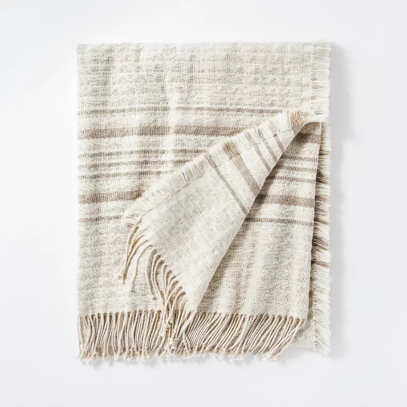 Striped Gauze Throw Blanket - Threshold™ designed with Studio McGee | Target