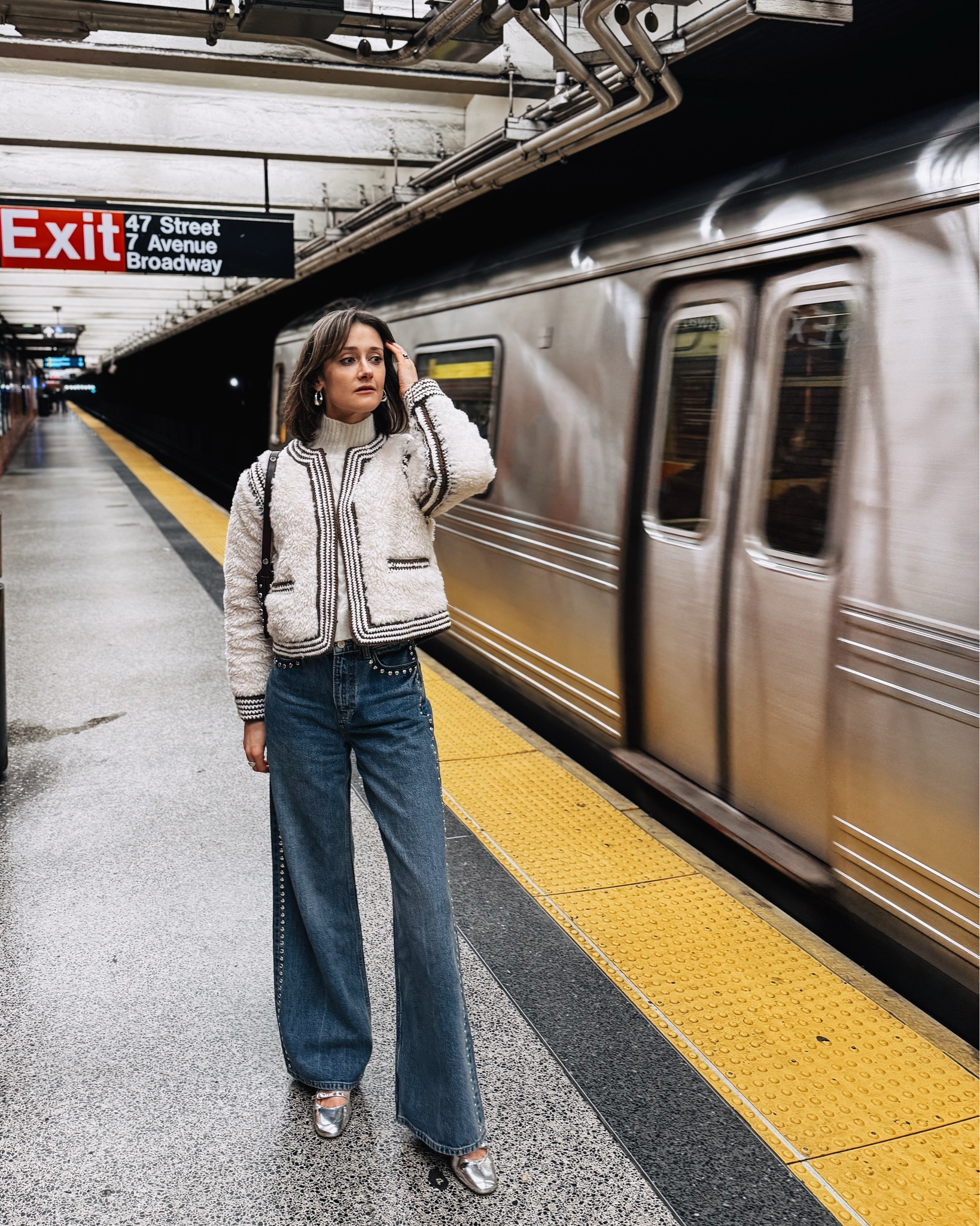 These cool studded oversized jeans and chocolate studded bag are currently on sale!

#LTKCyberWeek #LTKSeasonal #LTKHoliday