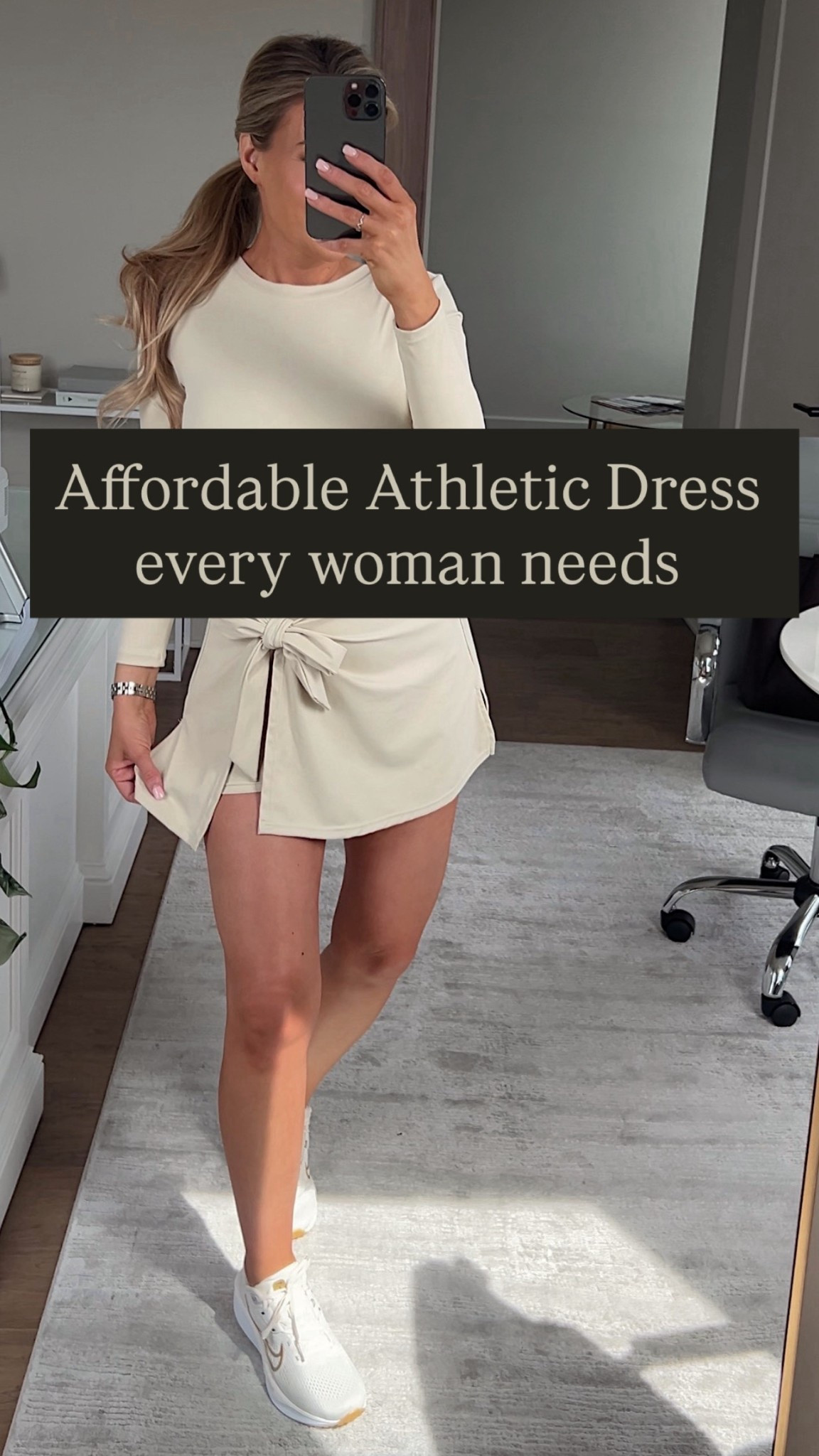 Love this athletic dress from Amazon! This is perfect for all the Spring game days! 

Athletic dress, active dress, weekend outfits, casual dress outfit, long sleeve dress, ball game outfits 



#LTKootd
