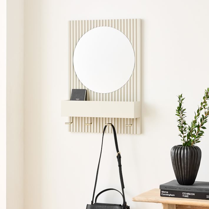 Quinn All-In-One Entryway Wall Storage (18–28") | West Elm (US)