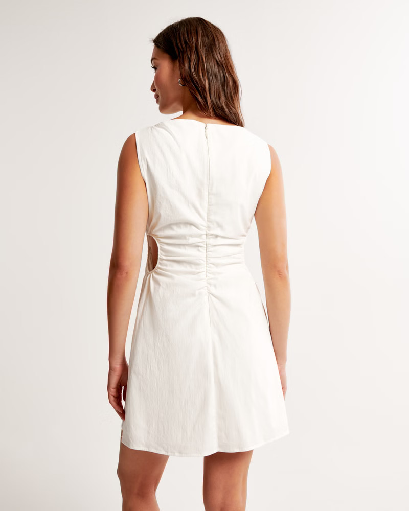 Stretch Cutout Mini Dress | Abercrombie & Fitch (US)