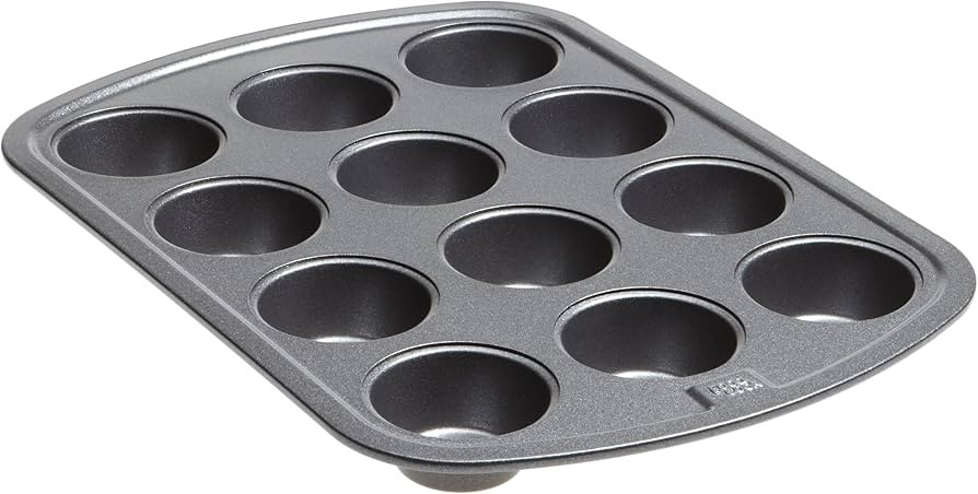 Good Cook 04032 12 Cup Mini Muffin Pan, Steel, 12 Cup, Mini | Amazon (US)