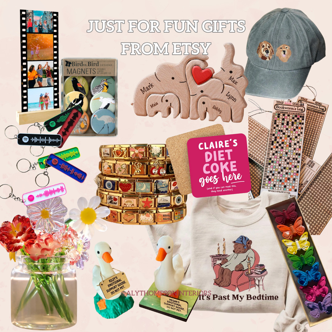 Just for Fun | Gifts from Etsy | Handmade Gifts | Gifts for Her | Gifts for Him | Fun Gifts | Valentine's Day | Anniversary Gifts | Birthday Gifts | Thinking of You Gifts 

 #LTKGiftGuide #LTKFindsUnder50 #LTKFindsUnder100