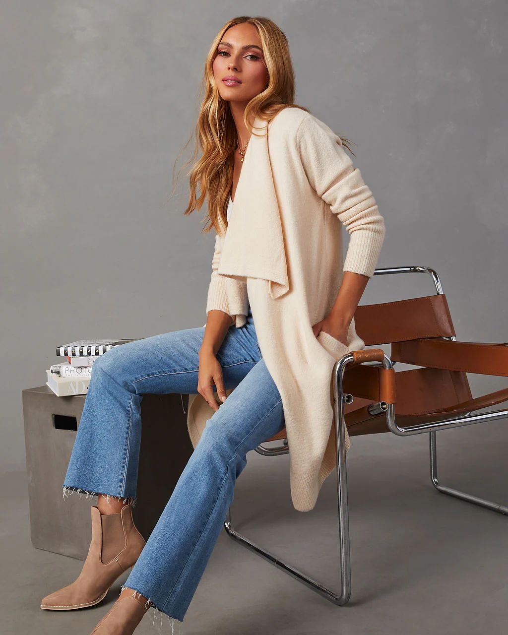 Fireside Pocketed Knit Cardigan | VICI Collection