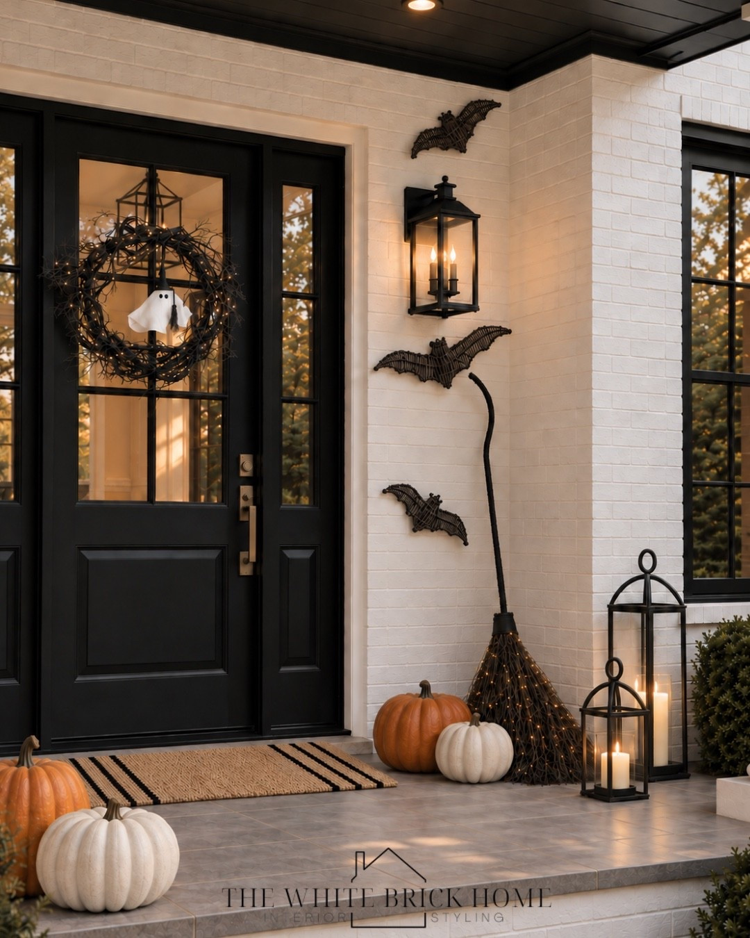 The perfect mix of spooky and sophisticated- woven bats, glowing broomsticks, and warm fall layers create Halloween curb appeal. 

Halloween, Halloween decor, Halloween design, Halloween ideas, Halloween front porch, broomstick, Halloween decor ideas, front porch, entryway, wreath, home design, Halloween wreath, Halloween ideas, home ideas, fall front porch, fall porch, pottery barn, Amazon, wayfair

#LTKHome #LTKSeasonal #LTKSaleAlert