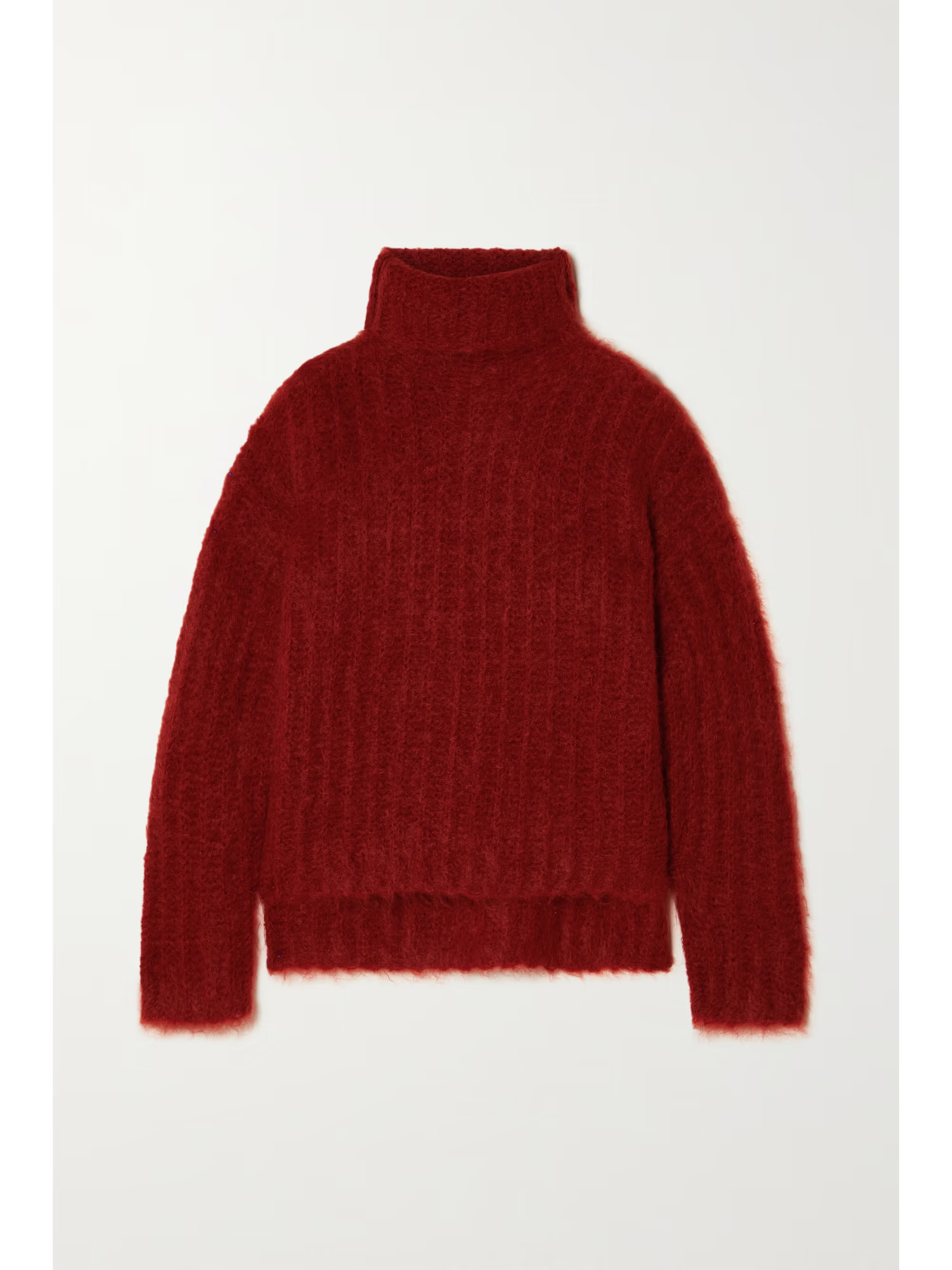 Brushed mohair-blend turtleneck sweater | NET-A-PORTER (US)
