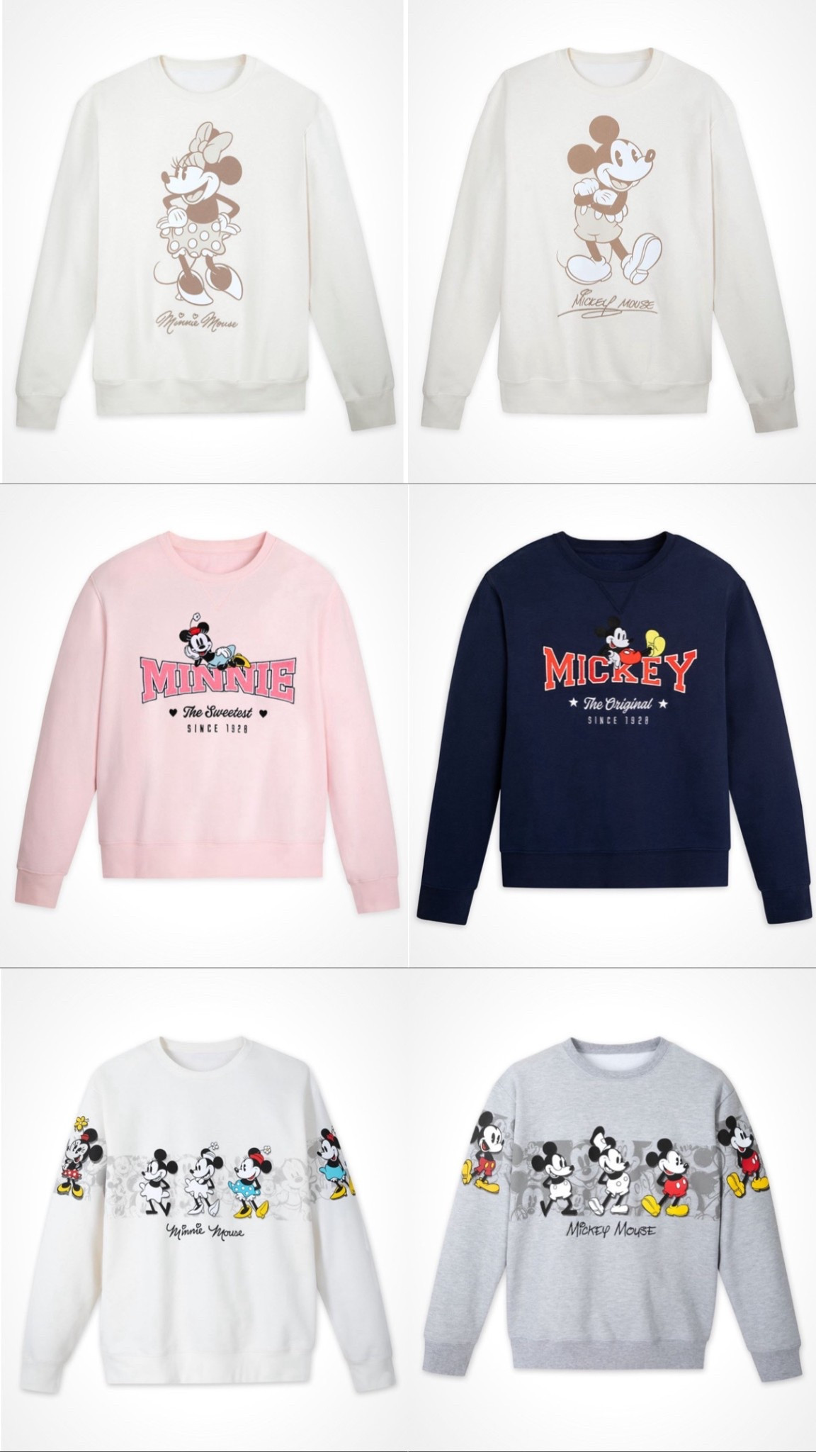 I fear Disney has eaten with these new sweatshirts….!! #disney #disneymerch #disneystyle #disneyinspo