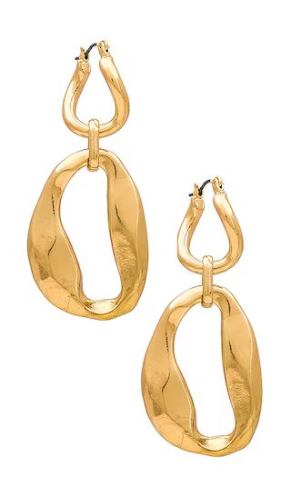 Novah Earrings in Gold | Revolve Clothing (Global)