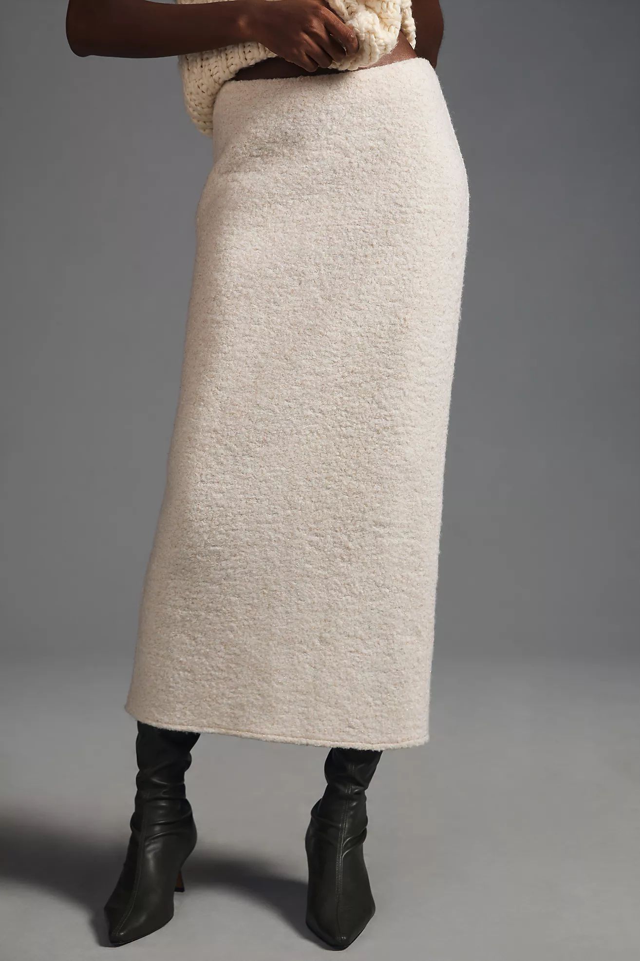 En Saison Knit Skirt | Anthropologie (US)