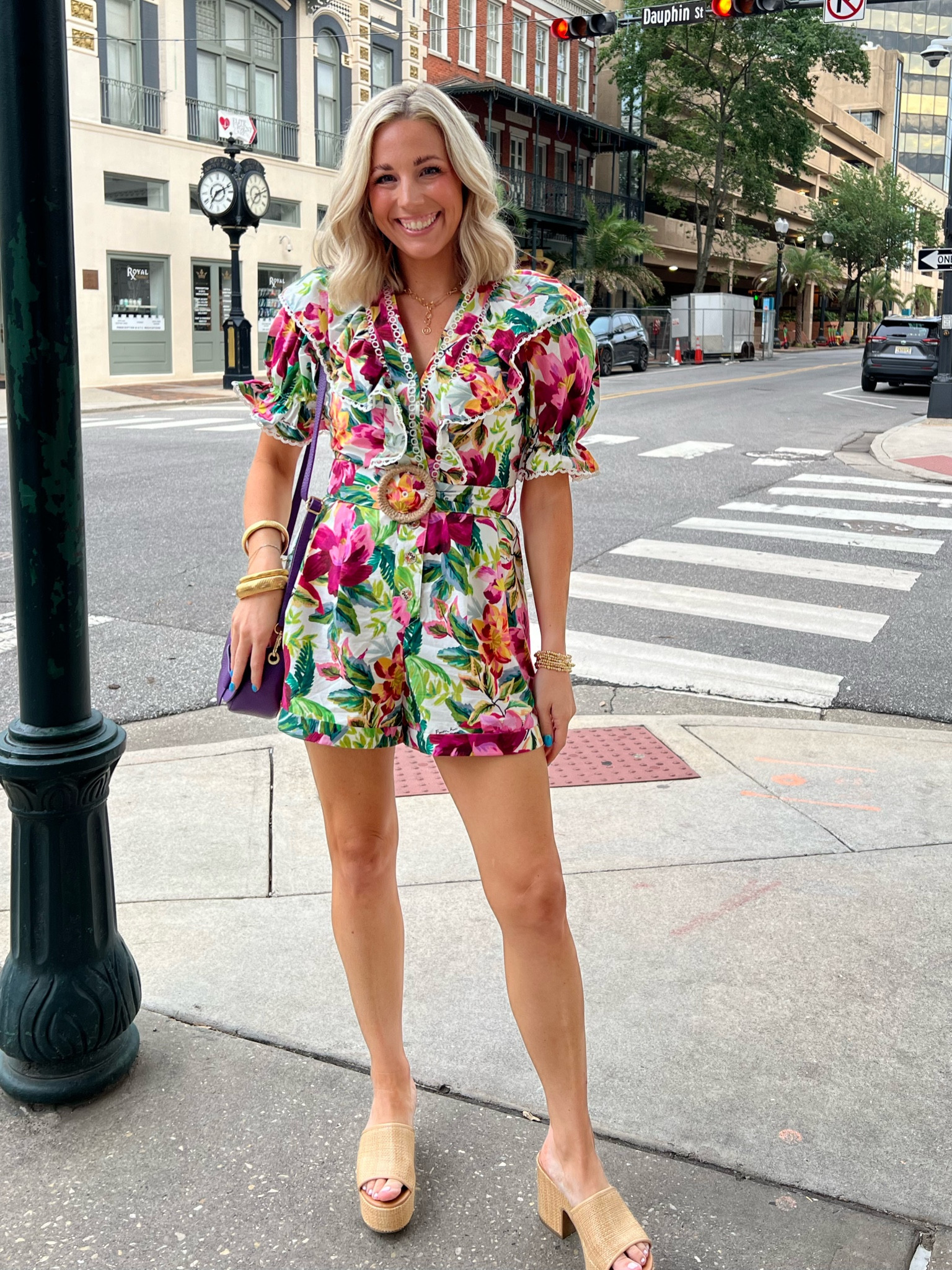 Birthday dinner outfit 
Romper: @farmrio
Shoes: @target
Jewels: @harvestjewels 

#LTKStyleTip #LTKBeauty #LTKParties