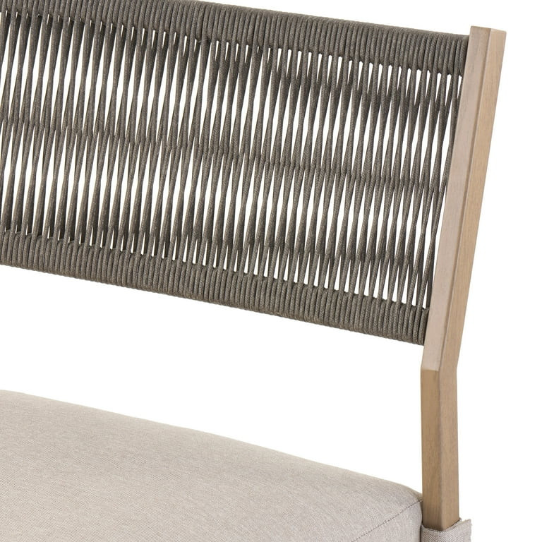 Better Homes & Gardens Tarren 6-Piece Steel Outdoor Dining Set with 4 Chairs, Bench, Table and Cu... | Walmart (US)