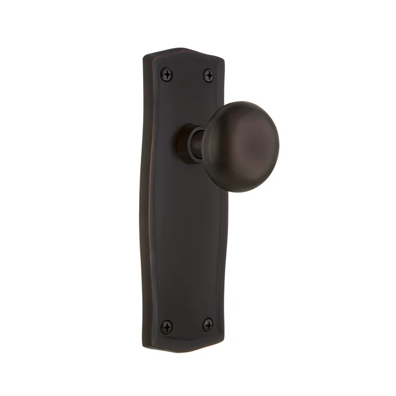 Nostalgic Warehouse Prairie Plate with New York Door Knob | Wayfair North America