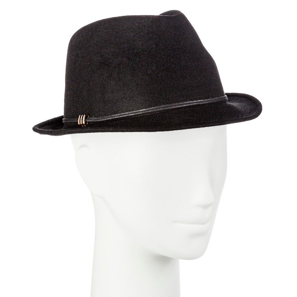 Women's Fedora Hat - Merona Black | Target