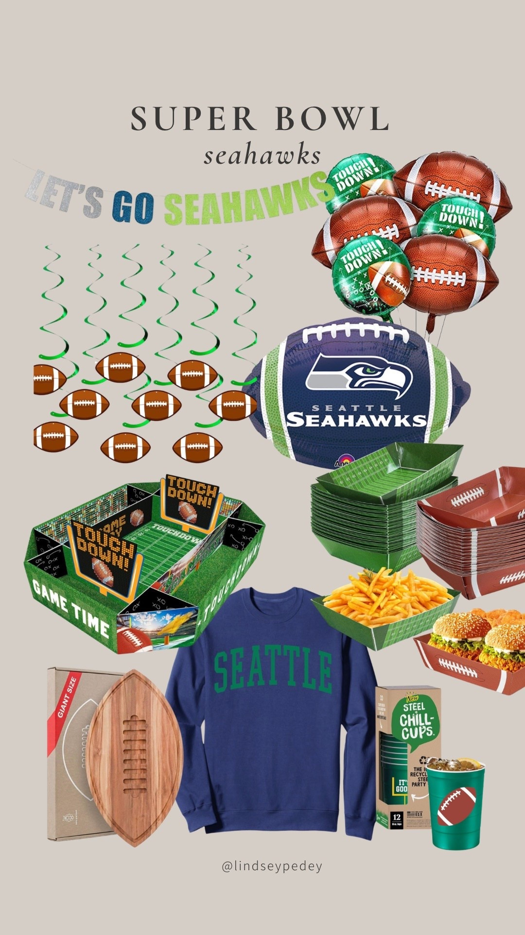 Seattle Seahawks Super Bowl decor!


Super Bowl party, hosting the Super Bowl, Seattle Seahawks decor, Super Bowl decor 

#LTKHome #LTKSeasonal