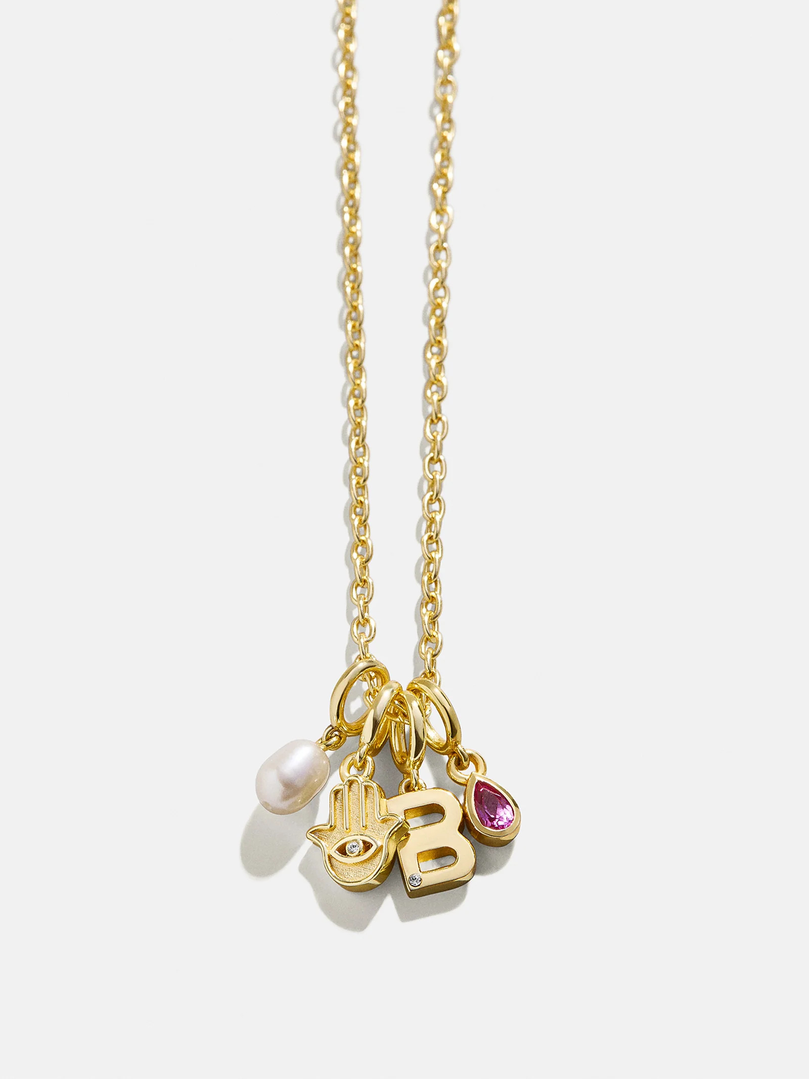 Cluster Charm Necklace - Cable Chain | BaubleBar