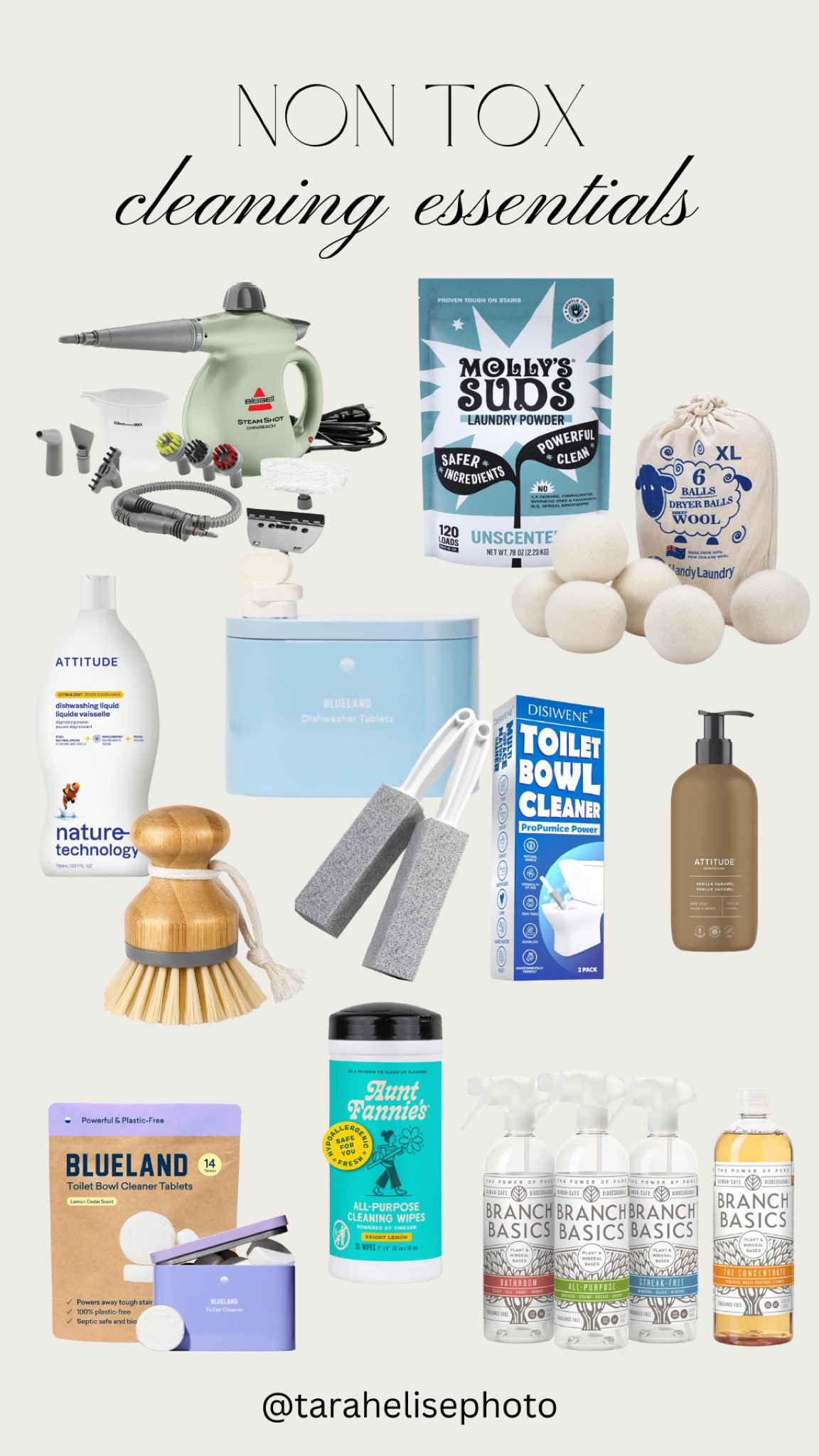My non toxic cleaning essentials! 

#branchbasics #blueland #mollyssuds #attitude 

#LTKSaleAlert #LTKFindsUnder50 #LTKHome