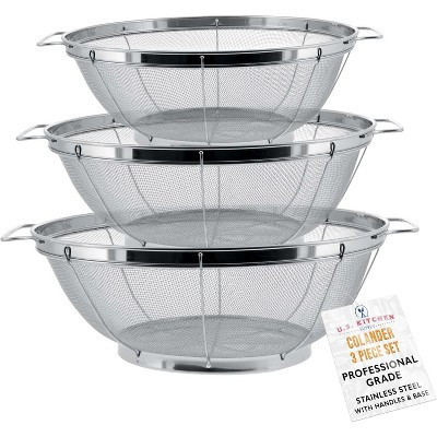 Stainless Steel Sieve, Strainers and Colanders for Kitchen | Target