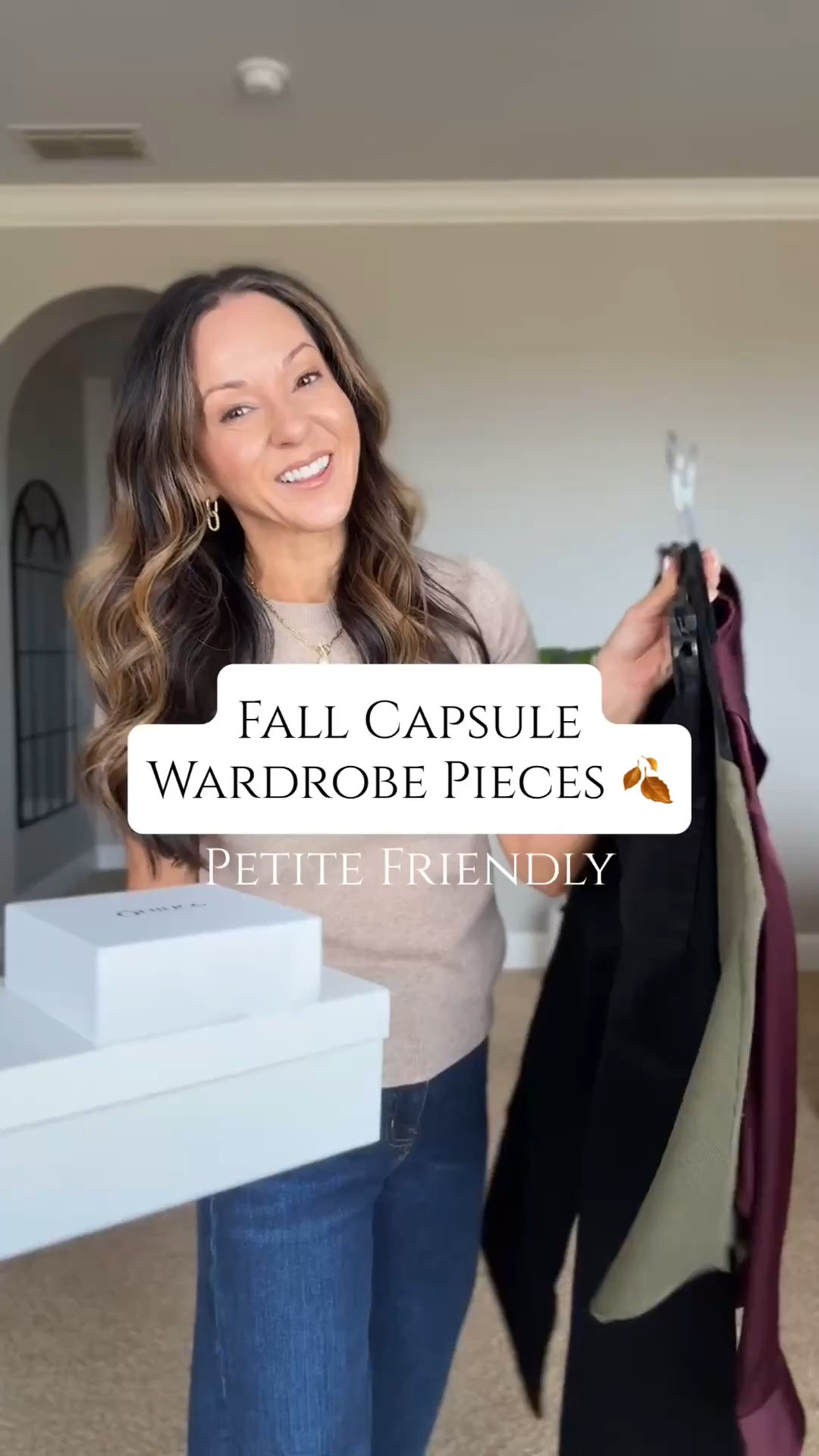 Fall try on with @Quince and these pieces are so good for building an early fall wardrobe. The Bella Wide Leg Jeans come in four length options, which is such a win for petites, and I love pairing them with soft sweaters, a gorgeous belt, heels or flats

For reference, I’m 5’1”, 107 lbs. Wearing size 24 Short in the jeans in the colors Midnight Blue and Black
XS in the sweaters (Oatmeal & Olive) & silk blouse (Wine Tasting Red). 
The slingbacks run true to size.
#quince partner

#LTKootd #LTKSeasonal #LTKWorkwear