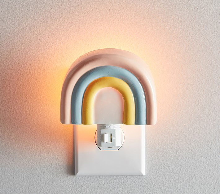 Ceramic Rainbow Nightlight | Pottery Barn Kids