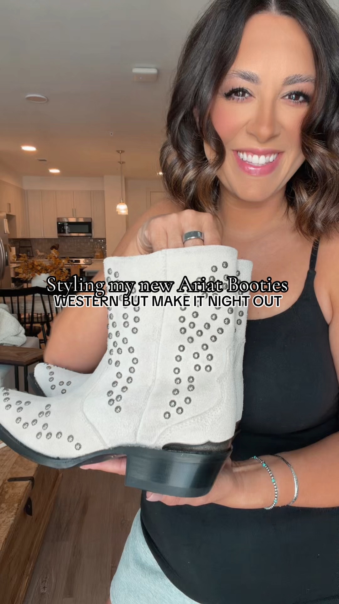 Style my new Ariat booties with me. They are perfect for a night out, NFR, Vegas , rodeo, country concert or PBR

#LTKgrwm #LTKootd