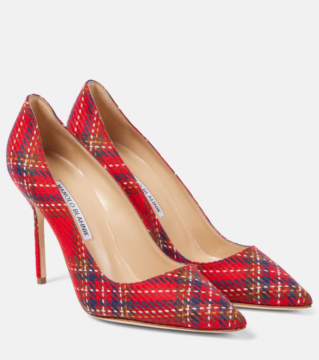 BB 90 plaid pumps | Mytheresa (US/CA)