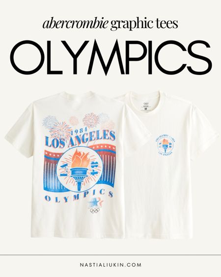 another NEW Olympic graphic tee from Abercrombie! #olympics 

#LTKActive #LTKStyleTip #LTKFitness