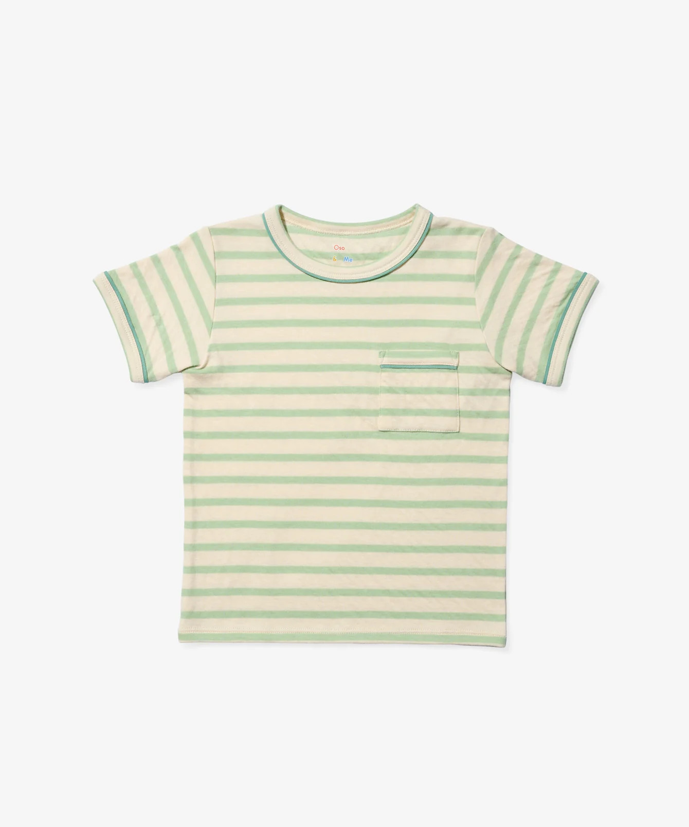 Striped Cotton Jersey Shirt | Oso and Me | Oso & Me