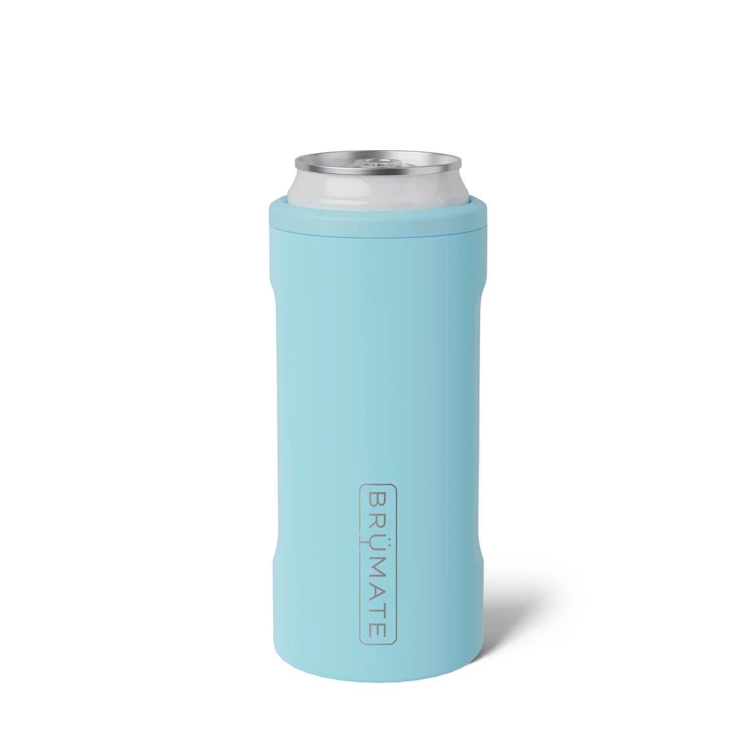 Hopsulator Slim | Glacier Blue Can Coolers | BrüMate | Brumate