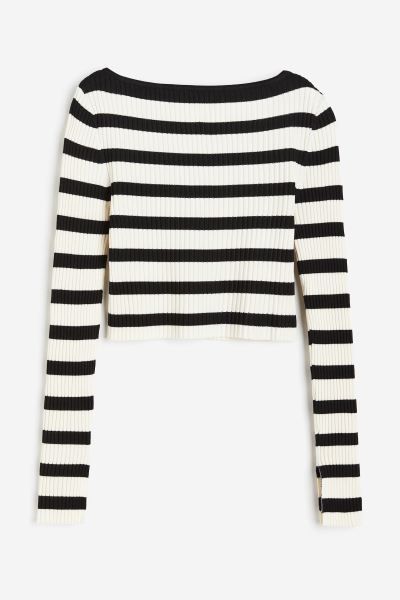 Rib-knit Crop Top | H&M (US + CA)