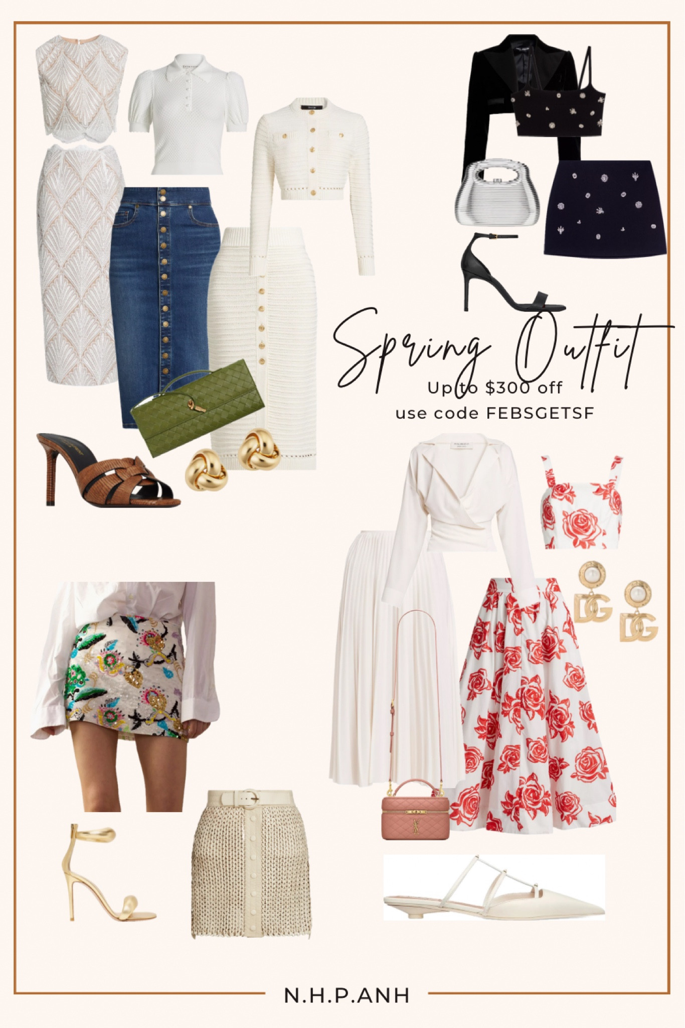 Ready for spring ?
#ltkluxury #ltkspringoutfits #ltkvacationoutfits

#LTKItBag #LTKSpring #LTKSaleAlert